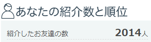 ポイントタウン友達紹介