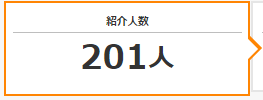 ポイントタウン友達紹登録200名
